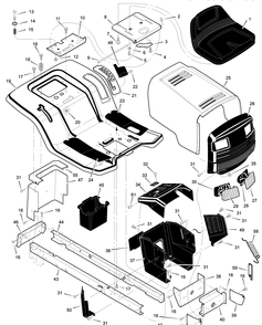 Part Location Diagram of F-99759 Murray Book, Instruction